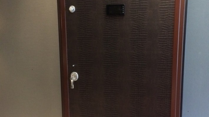 Covering porte blindée